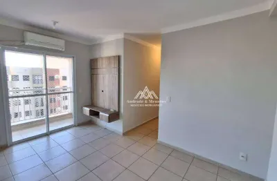 Apartamento com 2 dormitórios para alugar, 55 m² por R$ 3.125,21/mês - República - Ribeirão Preto/SP