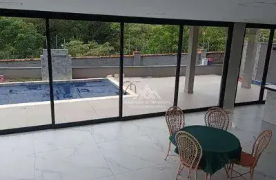 Sobrado com 3 dormitórios para alugar, 355 m² por r$ 16.465,67/mês - alphaville iii - ribeirão preto/sp