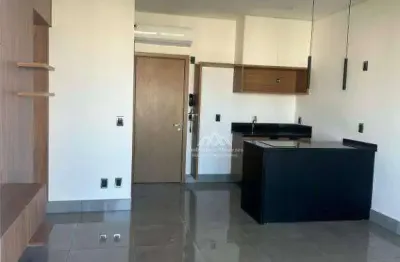 Apartamento com 1 dormitório para alugar, 56 m² por r$ 5.161,79/mês - jardim botânico - ribeirão preto/sp