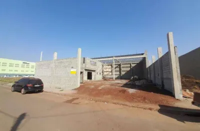 Galpão para alugar, 495 m² por r$ 8.000,00/mês - vila elisa - ribeirão preto/sp