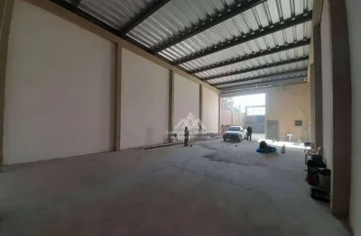 Galpão para alugar, 300 m² por r$ 6.000,00/mês - vila elisa - ribeirão preto/sp