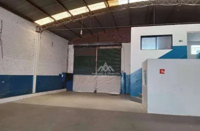 Galpão para alugar, 560 m² por r$ 14.131,19/mês - campos elíseos - ribeirão preto/sp