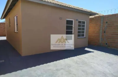 Casa com 2 dormitórios à venda, 46 m² por r$ 212.000,00 - jardim cristo redentor - ribeirão preto/sp