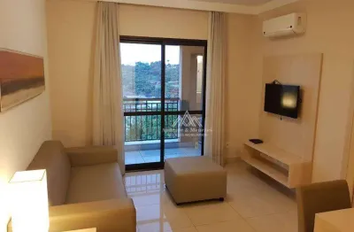 Flat com 1 dormitório para alugar, 47 m² por r$ 2.500/mês - ribeirânia - ribeirão preto/sp