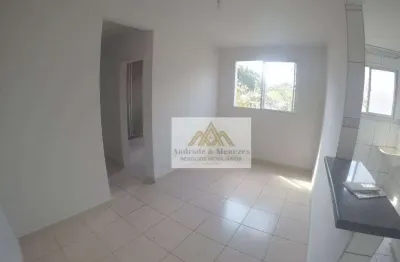 Apartamento com 2 dormitórios à venda, 45 m² por r$ 195.000,00 - sumarezinho - ribeirão preto/sp