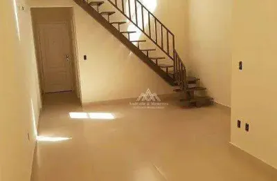 Apartamento duplex com 3 dormitórios para alugar, 190 m² por r$ 4.908,66/mês - jardim paulistano - ribeirão preto/sp