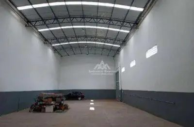 Galpão para alugar, 315 m² por r$ 4.860/mês - esplanada da estação - ribeirão preto/sp