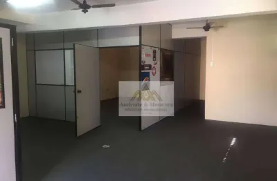 Salão para alugar, 177 m² por r$ 2.200/mês - vila tibério - ribeirão preto/sp