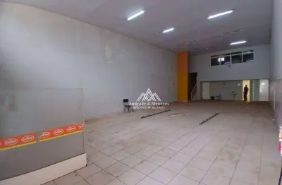 Salão para alugar, 238 m² por r$ 6.000/mês - ipiranga - ribeirão preto/sp
