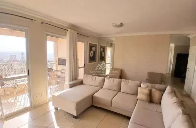 Apartamento com 2 dormitórios, 128 m² - venda por r$ 900.000,00 ou aluguel por r$ 5.540,86/mês - jardim canadá - ribeirão preto/sp
