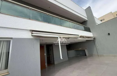 Cobertura com 4 dormitórios para alugar, 388 m² por r$ 12.752,67/mês - jardim canadá - ribeirão preto/sp