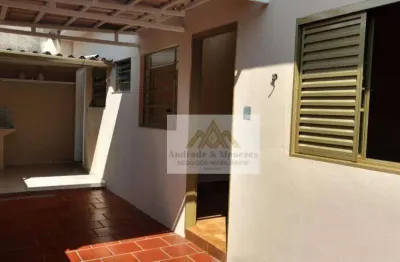 Casa com 1 dormitório para alugar, 60 m² por r$ 1.060,00/mês - jardim antártica - ribeirão preto/sp