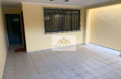 Casa com 3 dormitórios para alugar, 168 m² por R$ 1.803,47/mês - Geraldo Correia de Carvalho - Ribeirão Preto/SP