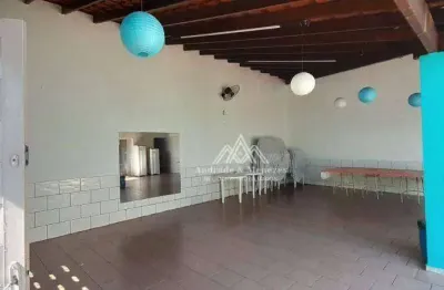 Salão para alugar, 89 m² por r$ 1.600/mês - vila tibério - ribeirão preto/sp