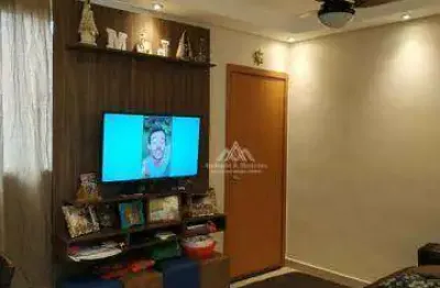 Apartamento com 2 dormitórios à venda, 41 m² por r$ 205.000,00 - jardim manoel penna - ribeirão preto/sp