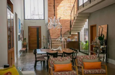 Sobrado com 4 dormitórios à venda, 440 m² por r$ 3.500.000,00 - condomínio alphavile ii - ribeirão preto/sp