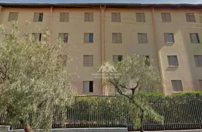 Apartamento com 2 dormitórios à venda, 42 m² por r$ 75.000,00 - residencial das américas - ribeirão preto/sp