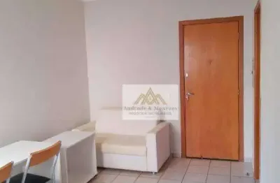 Apartamento com 1 dormitório, 37 m² - venda por r$ 200.000 ou aluguel por r$ 800/mês - nova aliança - ribeirão preto/sp