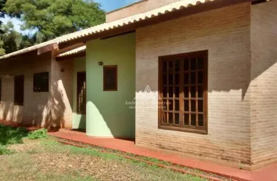 Chácara com 4 dormitórios à venda, 1937 m² por r$ 1.600.000,00 - parque são sebastião - ribeirão preto/sp