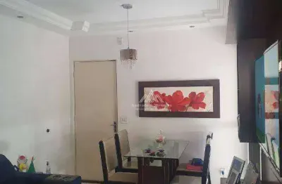 Apartamento com 2 dormitórios à venda, 48 m² por r$ 140.000,00 - geraldo correia de carvalho - ribeirão preto/sp