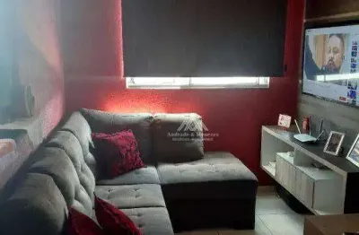 Apartamento com 2 dormitórios à venda, 49 m² por r$ 170.000,00 - parque são sebastião - ribeirão preto/sp