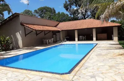 Chácara com 5 dormitórios à venda, 5000 m² por r$ 1.500.000,00 - itanhangá chácaras de recreio - ribeirão preto/sp