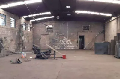 Galpão à venda, 350 m² por r$ 550.000,00 - parque industrial avelino alves palma - ribeirão preto/sp