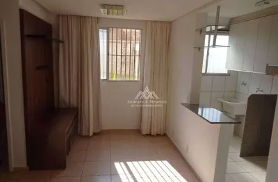Apartamento com 2 dormitórios à venda, 46 m² por r$ 180.000 - ribeirânia - ribeirão preto/sp