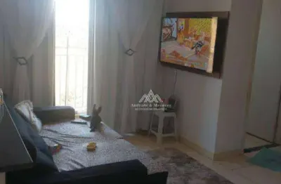 Apartamento com 2 dormitórios à venda, 48 m² por r$ 180.000 - jardim santa cecília - ribeirão preto/sp