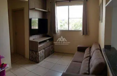 Apartamento com 2 dormitórios à venda, 45 m² por r$ 160.000 - residencial jequitibá - ribeirão preto/sp