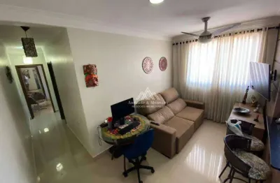 Apartamento com 2 dormitórios à venda, 48 m² por r$ 235.000 - parque dos lagos - ribeirão preto/sp