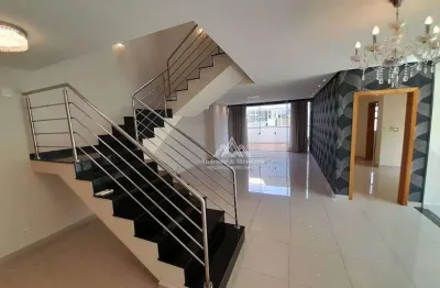 Apartamento duplex com 4 dormitórios para alugar, 265 m² por r$ 9.664,58/mês - jardim botânico - ribeirão preto/sp