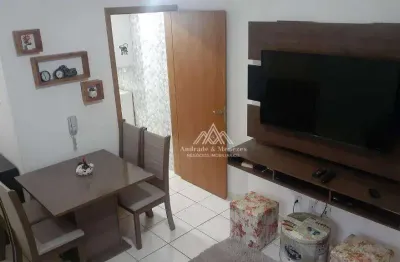 Apartamento com 2 dormitórios à venda, 48 m² por r$ 144.000,00 - quintino facci ii - ribeirão preto/sp