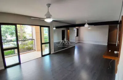 Apartamento com 3 dormitórios para alugar, 139 m² por r$ 5.985,00/mês - jardim botânico - ribeirão preto/sp