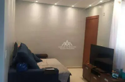 Apartamento com 2 dormitórios à venda, 41 m² por r$ 140.000,00 - jardim silvio passalacqua - ribeirão preto/sp
