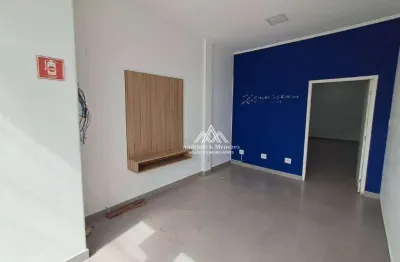 Salão para alugar, 77 m² por r$ 2.200,00/mês - ipiranga - ribeirão preto/sp