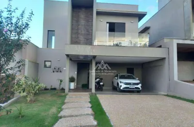 Sobrado com 3 dormitórios, 220 m² - venda por r$ 1.300.000,00 ou aluguel por r$ 8.796,00/mês - terras de san tiago - ribeirão preto/sp