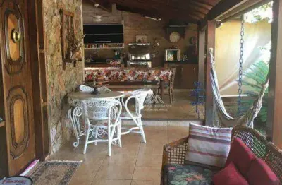 Chácara com 7 dormitórios à venda, 1290 m² por r$ 1.540.000,00 - condomínio portal dos ipês - ribeirão preto/sp