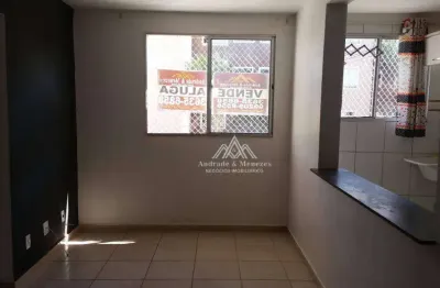 Apartamento com 2 dormitórios à venda, 46 m² por r$ 160.000,00 - ipiranga - ribeirão preto/sp