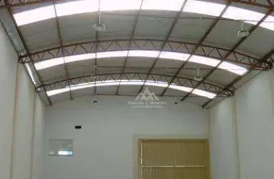 Galpão para alugar, 420 m² por r$ 9.500/mês - residencial e comercial palmares - ribeirão preto/sp