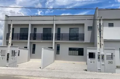 Geminado à venda em jaraguá do sul (três rios do norte) – 3 quartos, 1 suíte, frente