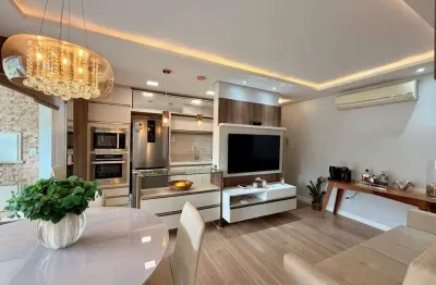 Apartamento com 3 quartos, sendo 01 suíte, outro usado como closet, com varanda gourmet no baependi, jaraguá do sul – 2 vagas