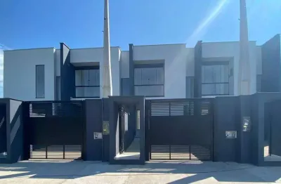 Geminado à venda no bairro três rios do norte – jaraguá do sul (frente) | 76 m²