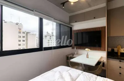 Kitnet / stúdio para alugar na rua barata ribeiro, --, bela vista, são paulo, 18 m2 por r$ 3.500