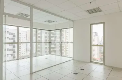 Sala comercial com 3 salas para alugar na rua barão do triunfo, --, brooklin paulista, são paulo, 54 m2 por r$ 4.500