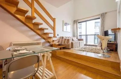 Apartamento com 1 quarto para alugar na rua doutor tomás carvalhal, --, paraíso, são paulo, 51 m2 por r$ 4.500
