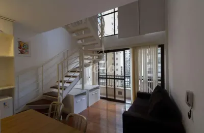 Apartamento com 1 quarto para alugar na rua guarará, --, jardim paulista, são paulo, 45 m2 por r$ 3.700