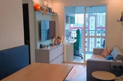 Apartamento com 2 quartos para alugar na rua henrique sertório, --, tatuapé, são paulo, 49 m2 por r$ 6.230