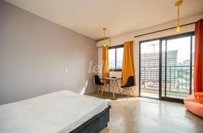 Apartamento com 1 quarto para alugar na avenida das carinas, --, indianópolis, são paulo, 32 m2 por r$ 2.400