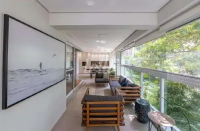 Apartamento com 4 quartos para alugar na avenida doutor cardoso de melo, --, vila olímpia, são paulo, 210 m2 por r$ 25.000